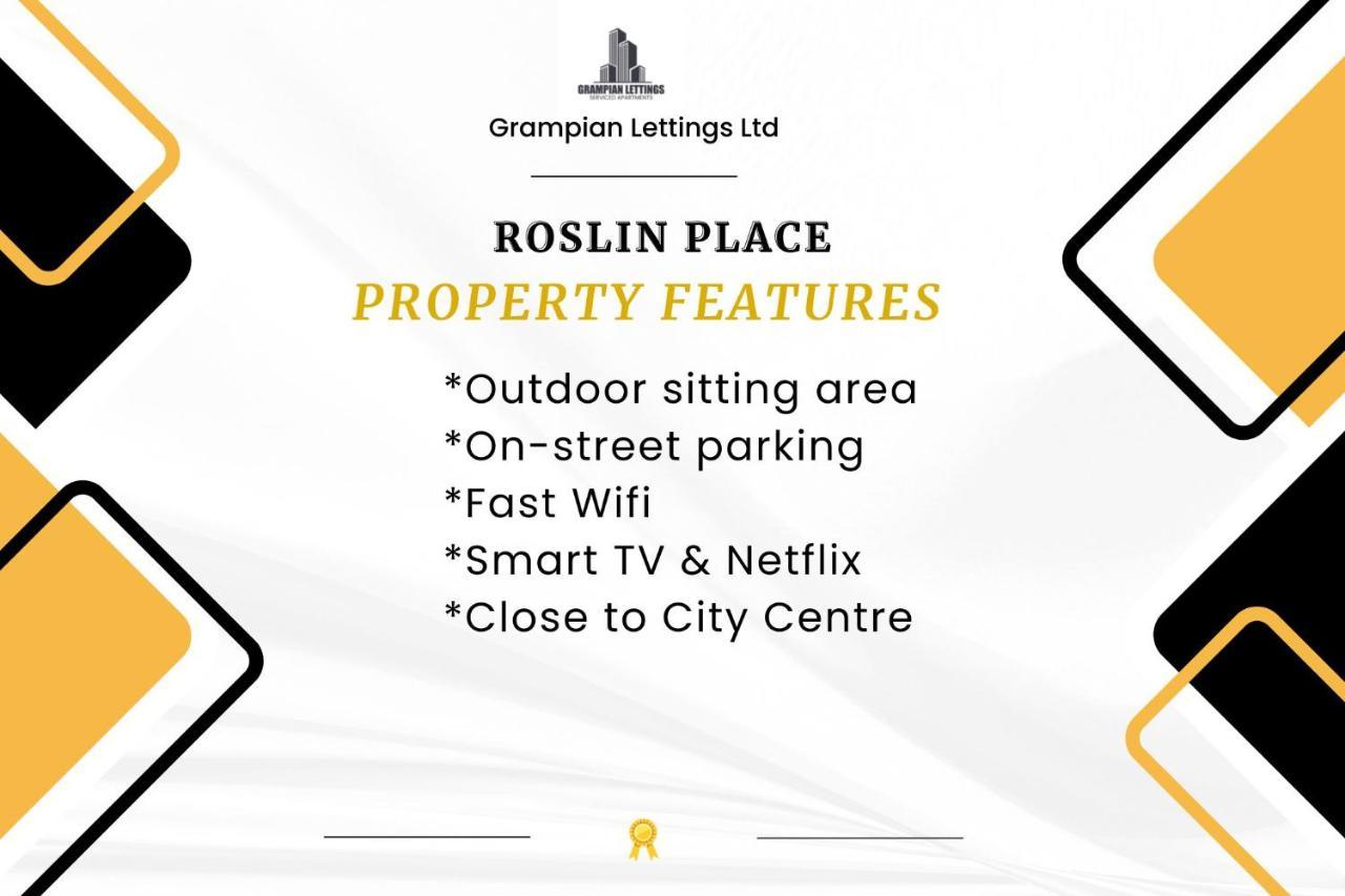 Roslin Place - Grampian Lettings Ltd แอเบอร์ดีน ภายนอก รูปภาพ